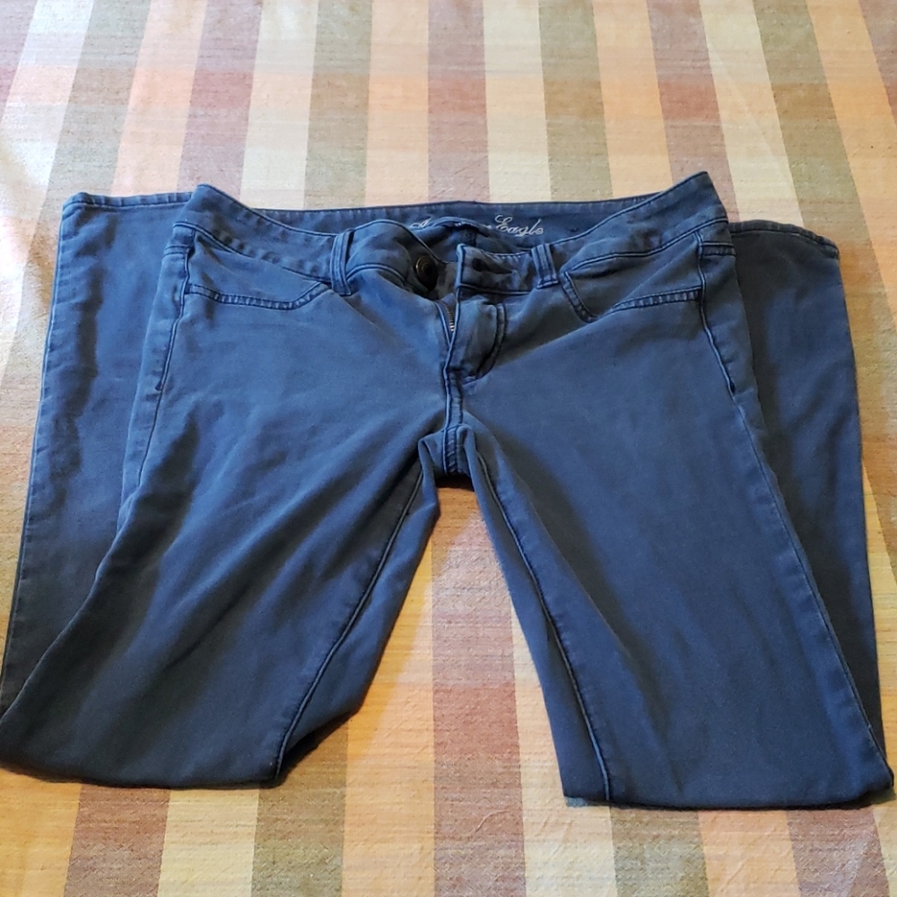 Women's American Eagle Grey Jeggings | Size 6